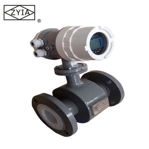 大型ステンレス鋼電磁流量計 低価格一体型磁気流量計 耐酸性液体・オイル対応 OEMカスタマイズ可能 PTFE - Product Image 3