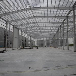 Maison en acier préfabriquée de style design industriel chinois moderne pour atelier abri d'auto nouvelle <span class=keywords><strong>construction</strong></span> immobilière - Product Image 4