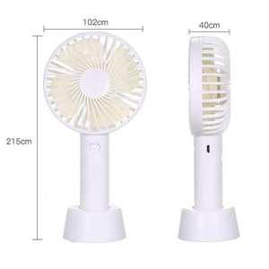 Iconic Compact USB-Powered Car & Desktop <b>Fan</b> with <b>Quiet</b> Strong Airflow Adjustable Angle Portable Cooling - Product Image 3
