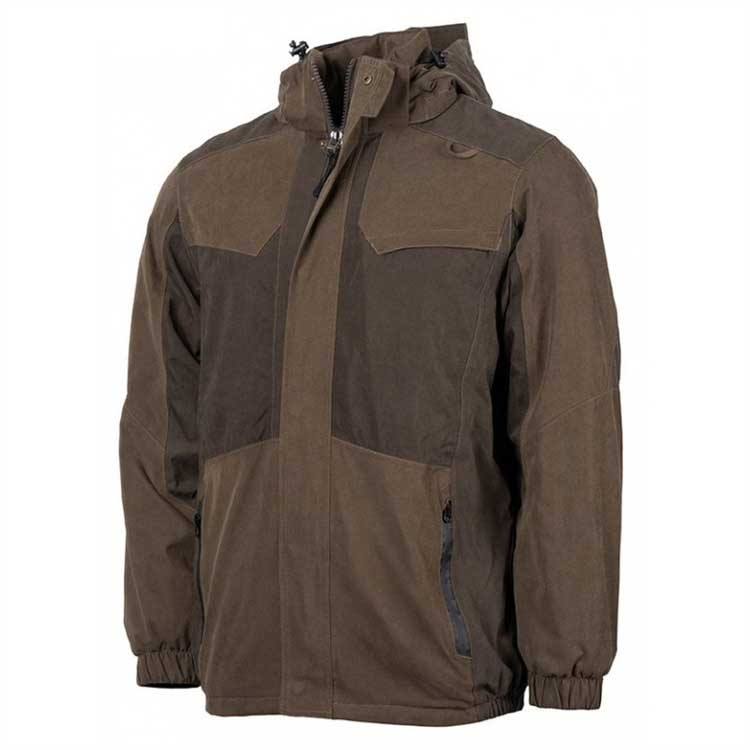 Giacche da caccia In antivento impermeabili di colore marrone
