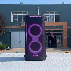 Modelo de Altavoz Inflable Publicitario de 3.5m de Altura con Luces, Decoración Inflable Gigante Personalizada, Inflables Publicitarios - Product Image 1