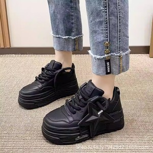 Tendencia de Moda Otoño 2025: Zapatillas Deportivas para Mujer - Diseño Cómodo de Cinco Estrellas, <span class=keywords><strong>Plataforma</strong></span> Gruesa, Ligeras, con Cordones Delanteros, Clásicas - Product Image 5