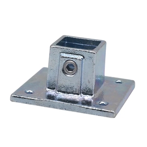 Conector de Tubo Cuadrado, Codo de 90 Grados, Accesorio de Tubería de Alta Presión, Galvanizado en Caliente, Resistente a la Corrosión, para Exteriores - Product Image 5