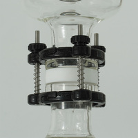 Réacteur en verre monocouche 80L avec tige d'agitation en PTFE, fabricant de récipients de réaction chimique pour processus de laboratoire