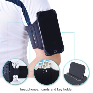 Soporte de Teléfono para Brazo con Rotación de 360 Grados, Correa Deportiva Desmontable para Correr, Ciclismo, Senderismo, Trotar, Soporte para Teléfono Móvil - Product Image 2