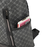Sac à dos d'affaires pour ordinateur portable, personnalisé, en matériaux haut de gamme, grande capacité, multi-poches, résistant à l'eau, avec sangle à coussin d'air, pour l'extérieur