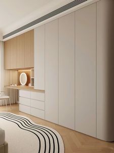 Nuova Serie di Armadi a Muro Bianchi per Camera da Letto, Soluzione Completa per Guardaroba e Mobili da Camera - Product Image 5
