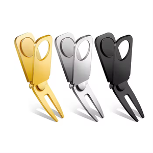 Bán buôn tùy chỉnh đa chức năng Golf divot công cụ với xì gà chủ Golf công cụ sửa chữa - Product Image 4