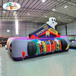 Laberinto de Casa Embrujada Inflable Comercial y Personalizado para Halloween, Ideal para Alquiler en Fiestas y Eventos - Product Image 2