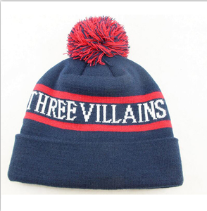 <span class=keywords><strong>Bonnet</strong></span> d'hiver pour <span class=keywords><strong>femme</strong></span>, style 2020, personnalisé, <span class=keywords><strong>avec</strong></span> patch et <span class=keywords><strong>pompon</strong></span>, motif de lettres brodées en 3D - Product Image 3