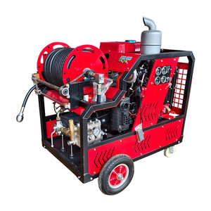 <span class=keywords><strong>LICHI</strong></span> 150 bar 110 LPM Nueva Máquina de Limpieza de Alcantarillado de Alta Presión, Diésel, Comercial e Industrial - Product Image 3
