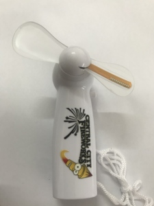 Decorazioni per <span class=keywords><strong>feste</strong></span> Mini ventilatori portatili a LED con messaggio personalizzato Glow elettrico Mobile fai da te Mini ventilatore a LED - Product Image 4