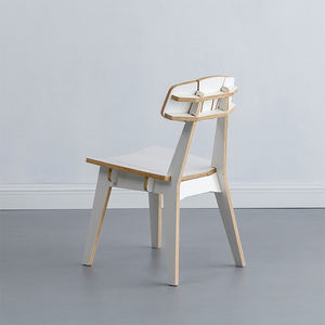 <span class=keywords><strong>Sedie</strong></span> da Pranzo in Legno Retrò Senza Viti, Design Classico Nordico, Sgabello in Compensato, Arredamento per Casa e Ufficio - Product Image 5