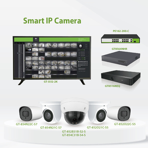 32CH NVR POE 12MP 4K HD Camera được xây dựng trong 16 PoE Port NVR 2Sata max NVR Hệ thống camera lưu trữ con người xe phát hiện - Product Image 5