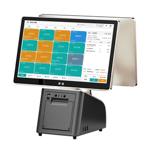 Pos Hệ thống thiết bị đầu cuối loa tất cả trong một Android tiền mặt đăng ký được xây dựng trong máy <span class=keywords><strong>in</strong></span> cho nhà hàng máy tính POS thiết bị tiền mặt - Product Image 2
