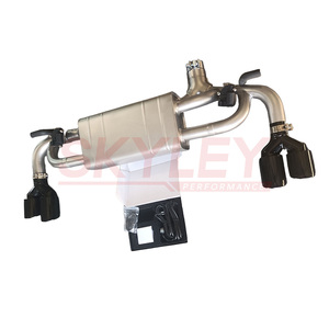Échappement arrière pour BMW 530i 530e 540/540i G30 G38 B48 2.0T B58 3.0T à partir de 2017 avec embouts de silencieux quadruples - Product Image 2