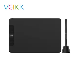 VEIKK VK640แท็บเล็ตปากกาวาดภาพกราฟิก,รองรับฟังก์ชันเอียงระบบปฏิบัติการAndroid Windows MacOS 6*4นิ้ว