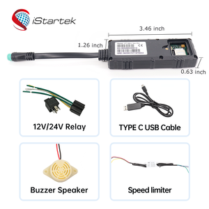 Traceur GPS IStartek VT110 pour voiture, véhicule, moto, coupure à distance, traceur GPS 2G avec alarme <span class=keywords><strong>SOS</strong></span>, suivi GPS - Product Image 3