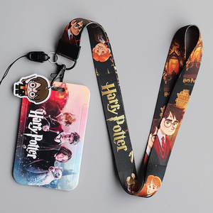 Lindo Porta Tarjetas de Autobús con Diseño de Anime y Dibujos Animados, Porta Tarjetas de Estudiante, Cordón para el Cuello - Product Image 4