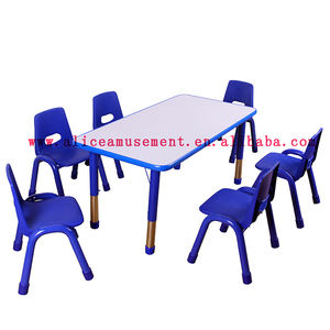 Tables et chaises pour enfants ALICE, <span class=keywords><strong>protection</strong></span> bébé de haute qualité, panneau ignifuge, design moderne, mobilier scolaire - Product Image 3