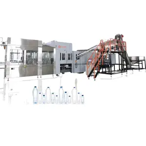 18000BPH Combiblock Automatic Juice Water Blowing Filling Capping Labeling Packing Machine