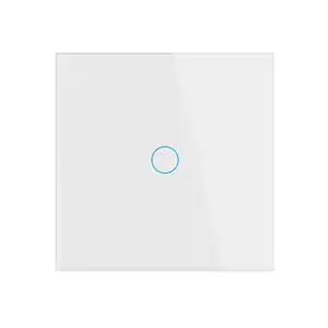 Eu Standard Tuya WiFi/ZigBee Wand Smart Lichtsc halter, Glas Touch Switch Telefon Fernbedienung Unterstützung Alexa Voice Google Home