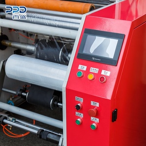 Công Nghệ Mới Nhất 3 Trục Rewinder Điện Tự Động PE Stretch Phim Tua Máy - Product Image 5