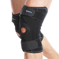 Genouillère de protection professionnelle en néoprène épais antidérapant avec stabilisateurs latéraux en silicone pour adultes atteints d'arthrite