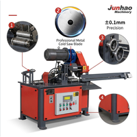 Machine de découpe automatique à alimentation par rouleau pour tuyaux ronds à paroi mince, tuyaux de protection incendie, tuyaux en acier inoxydable, tuyaux galvanisés