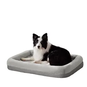 2024 베스트 셀러 집 잠자는 메모리 폼 개 고양이 침대 애완 동물 용품 야외 또는 가정