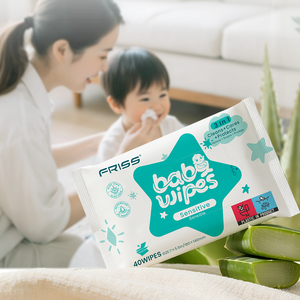 Peau sensible sans parfum Tissu humide pour nouveau-né 99% + Lingettes humides nettoyantes à l'eau pure Lingettes humides jetables pour bébé - Product Image 5