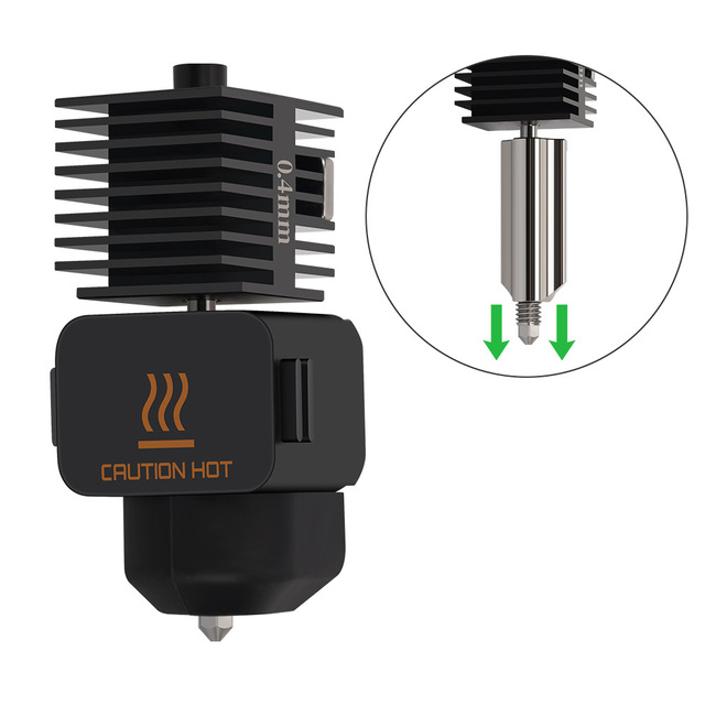 Easy Installation 3D Printer Accessories Bambu Lab A1 /A1 MINI Hotend A1 Series Nozzle Assembly