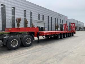 Xe chủ 30t mới lowboy lowbed nhiên liệu thủy lực Dump <span class=keywords><strong>container</strong></span> nhiệm vụ nặng nề <span class=keywords><strong>tipper</strong></span> Tank bán <span class=keywords><strong>Trailer</strong></span> xe tải - Product Image 4