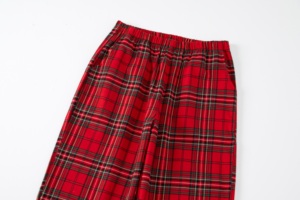 Pijamas <span class=keywords><strong>de</strong></span> Franela <span class=keywords><strong>de</strong></span> Algodón Puro <span class=keywords><strong>para</strong></span> <span class=keywords><strong>Mujer</strong></span>, Transpirables, <span class=keywords><strong>de</strong></span> Manga Larga, Color Rojo, Tela Cepillada, <span class=keywords><strong>para</strong></span> Navidad y <span class=keywords><strong>Año</strong></span> Nuevo - Product Image 6