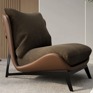 <span class=keywords><strong>Fauteuil</strong></span> en bois moderne avec siège rembourré - Product Image 5