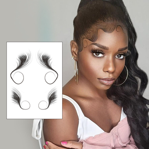 Tatuaggio Temporaneo Adesivo per Capelli Effetto Trasferimento ad Acqua, Stampa E-commerce di Tendenza - Product Image 2