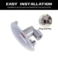 Feux de position latéraux pour Toyota Corolla Auris Yaris RAV4 2006-2011 Accessoires de pièces automobiles étanches