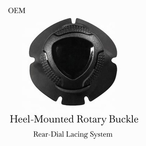 Système de laçage <span class=keywords><strong>automatique</strong></span> rotatif OEM à fixation talon, boucle sans nœud, fil métallique élastique, pour chaussures de sport et de randonnée en extérieur - Product Image 5