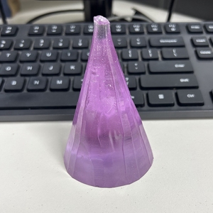 Zafiro Violeta Sintético al por Mayor, Método Czochralski, Piedra en Bruto sin Cortar para Joyería y Manualidades - Product Image 3