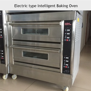 Four à pain industriel à <span class=keywords><strong>gaz</strong></span> à 2 étages et 4 plateaux, four électrique pour biscuits, gâteaux, pizzas - Product Image 5