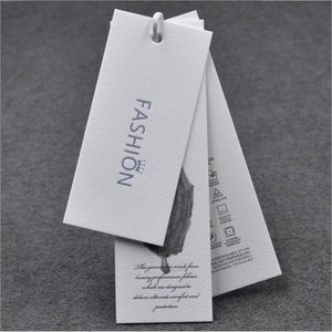 Etiquetas Colgantes de Papel Personalizadas con Laminado Mate de Lujo, Diseño Artístico, Proveedor Chino, 2026 - Product Image 1