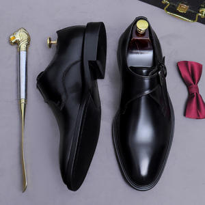 Chaussures décontractées rétro de style italien, bottes en cuir à tige haute, grandes tailles, chaussures d'été rehaussantes - Product Image 5