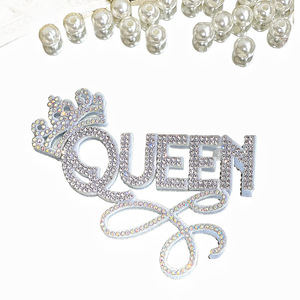 Haute qualité bonne fête des mères perles reine gâteau décoration fête fournitures pour joyeux anniversaire reine décoration de gâteau - Product Image 1