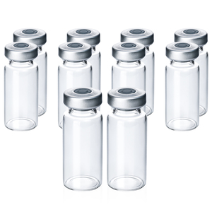 10ml Clear Sealed Vial Neutral Borosilicate Glass Pharmaceutical Grade Empty <b>Container</b> for Liquid Filling - Product Image 1