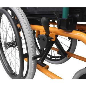 Durable 75kg Capacidad de carga Silla de ruedas de aluminio para niños con asientos acolchados - Product Image 5