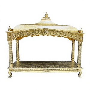 Mandir de prière en teck indien pour la maison, meilleur design, mandir de prière en teck de qualité supérieure, mandir sculpté en teck pour la maison - Product Image 1