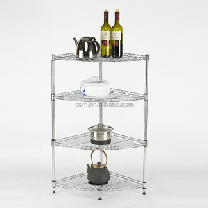 RH-WS303050S Sliver Color <strong>Small</strong> <strong>Shelf</strong> <strong>Corner</strong> Towel <strong>Shelf</strong> Bathroom Triangle <strong>Shelf</strong> - Product Image 1