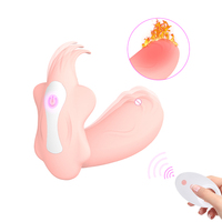 Silikon Mini Vibrator für Frauen, G-Punkt und Vagina Stimulator, 10-Gang USB-Aufladbar, Wasserdicht, Erotikspielzeug