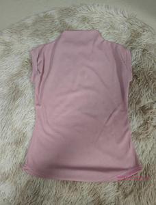 Débardeur tricoté unisexe à <span class=keywords><strong>col</strong></span> <span class=keywords><strong>roulé</strong></span>, sans manches, très extensible, basique et simple pour femme, idéal pour l'été - Product Image 6