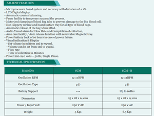 Blood Collection Monitor <b>Digital</b> Blood Mixing Weighing Equipment Blood Bank Precision <b>Scale</b> with Clamp Mixing System - Product Image 3